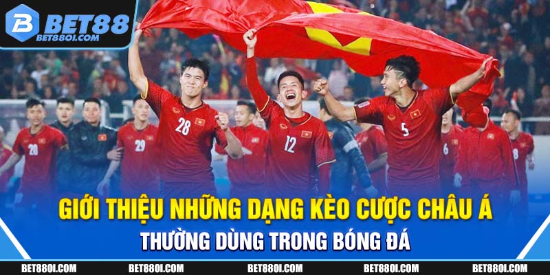 Giới thiệu những dạng kèo cược châu Á thường dùng trong bóng đá